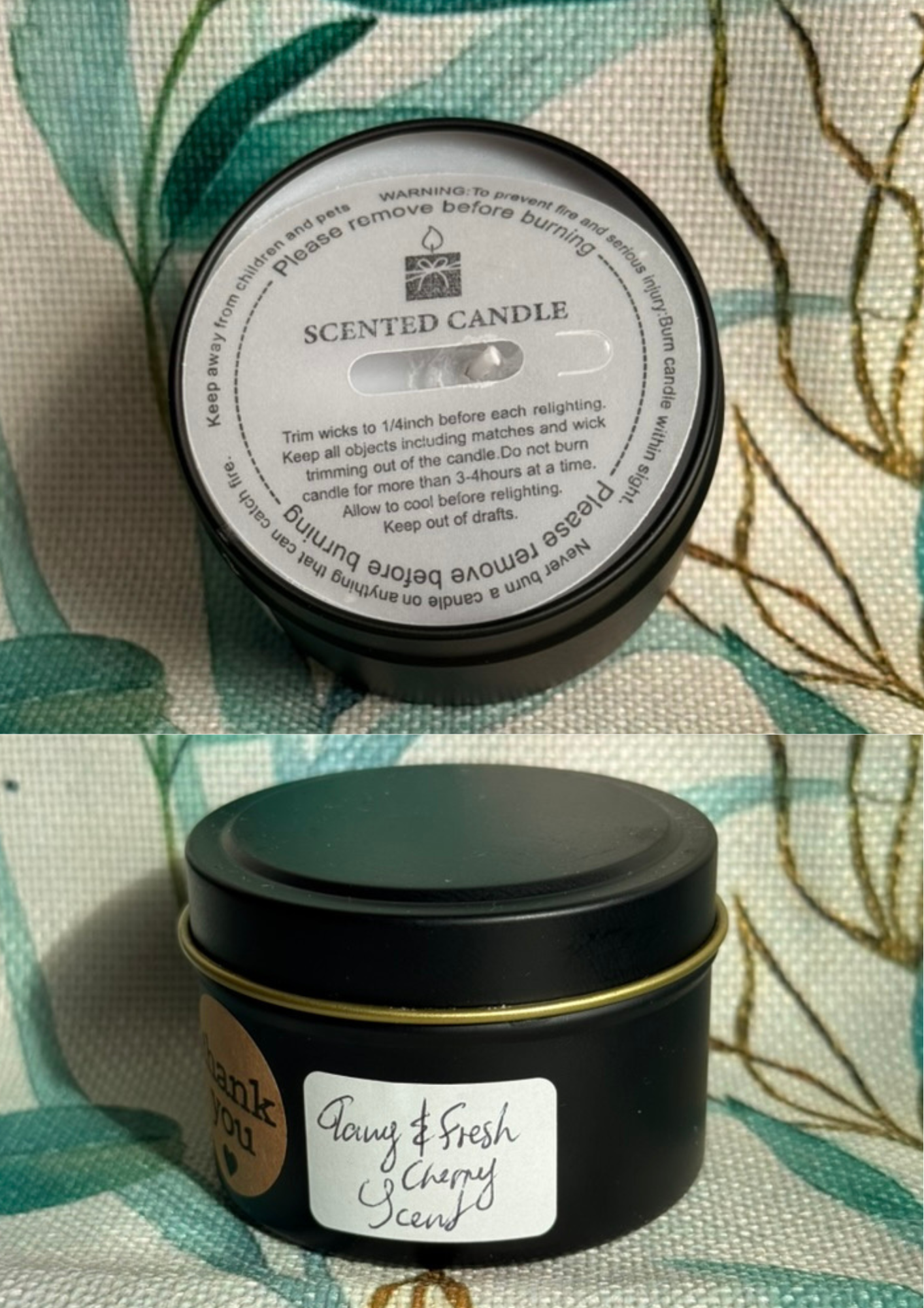 Assorted Soy Bean wax Candles