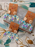"Luck" Flower Dangles