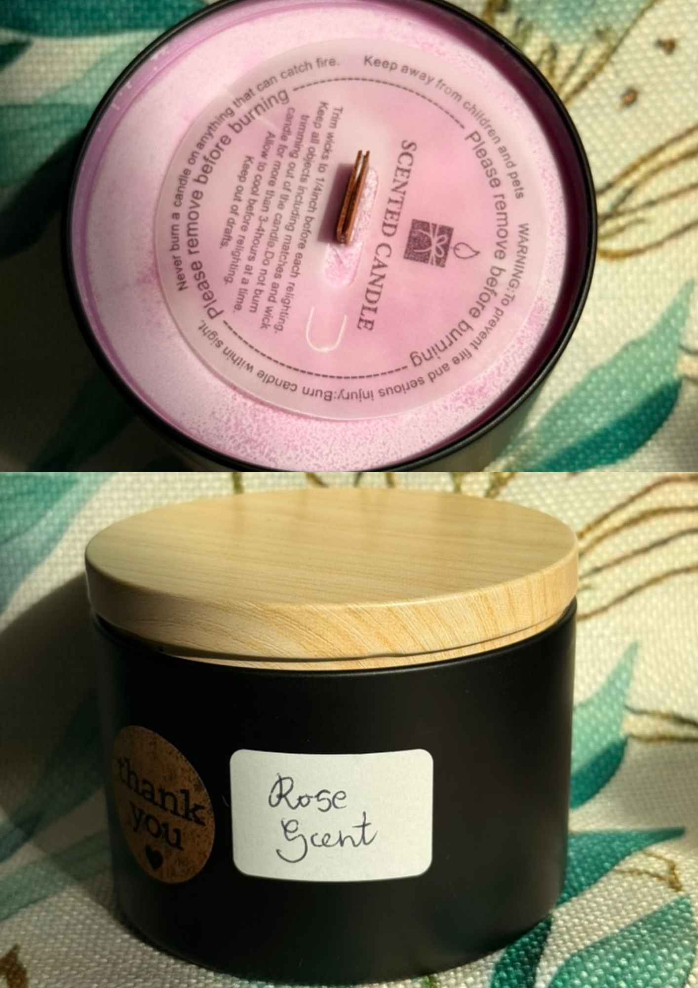 Assorted Large Soy Bean wax Candles