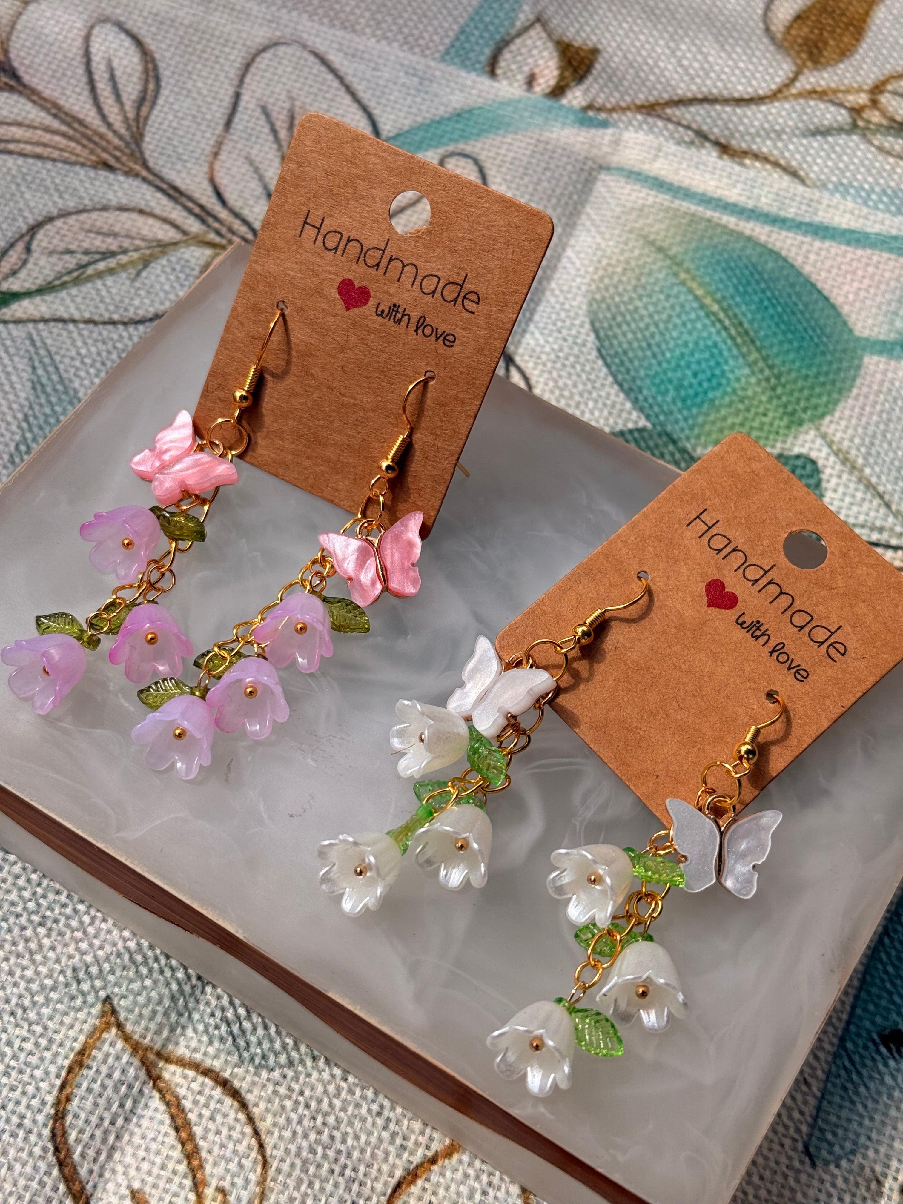 "Spring and Summer" Collection - Butterfly Earrings
