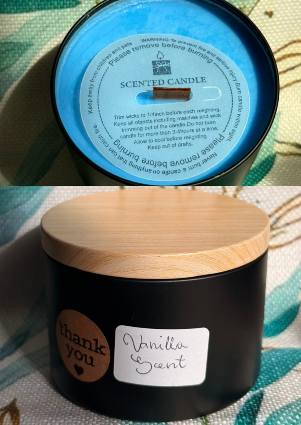 Assorted Large Soy Bean wax Candles
