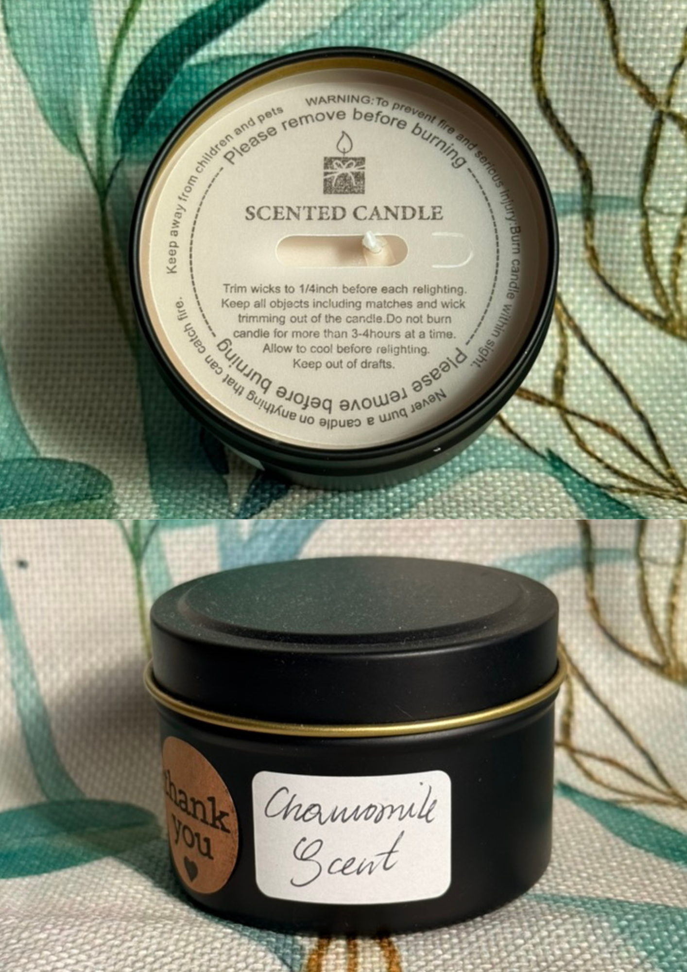 Assorted Soy Bean wax Candles