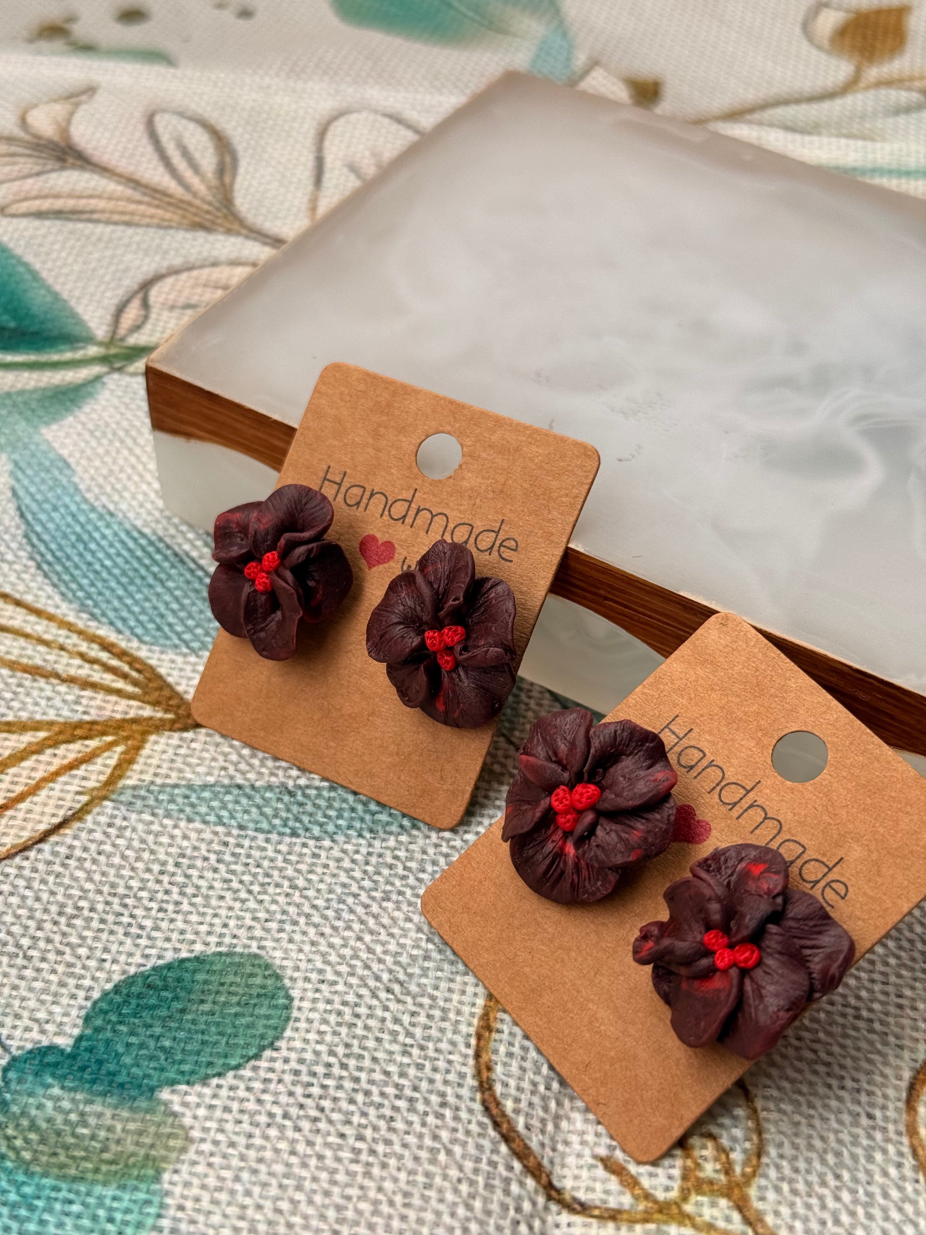 "Miranda" Flower Studs