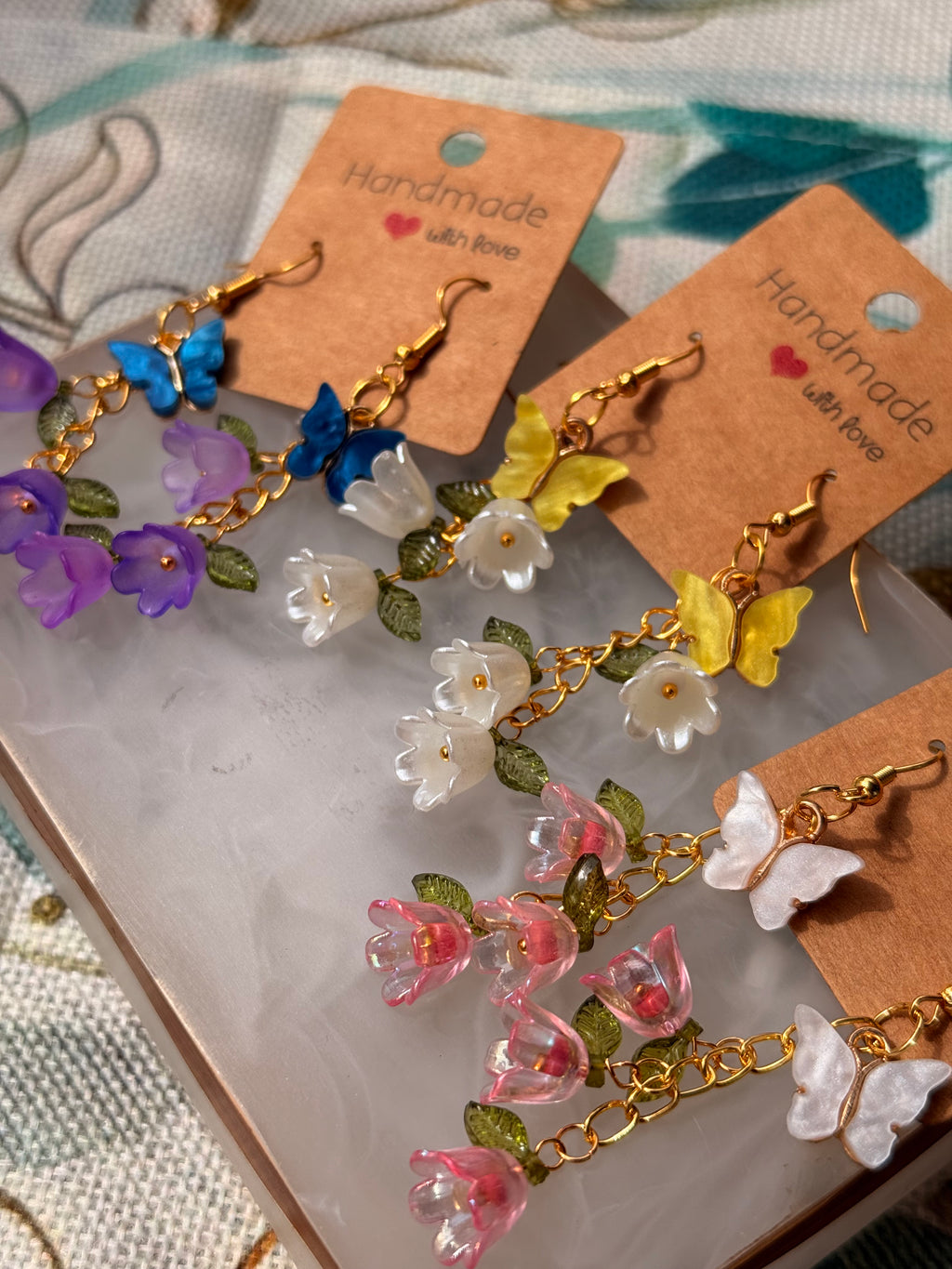 "Spring and Summer" Collection - Butterfly Earrings