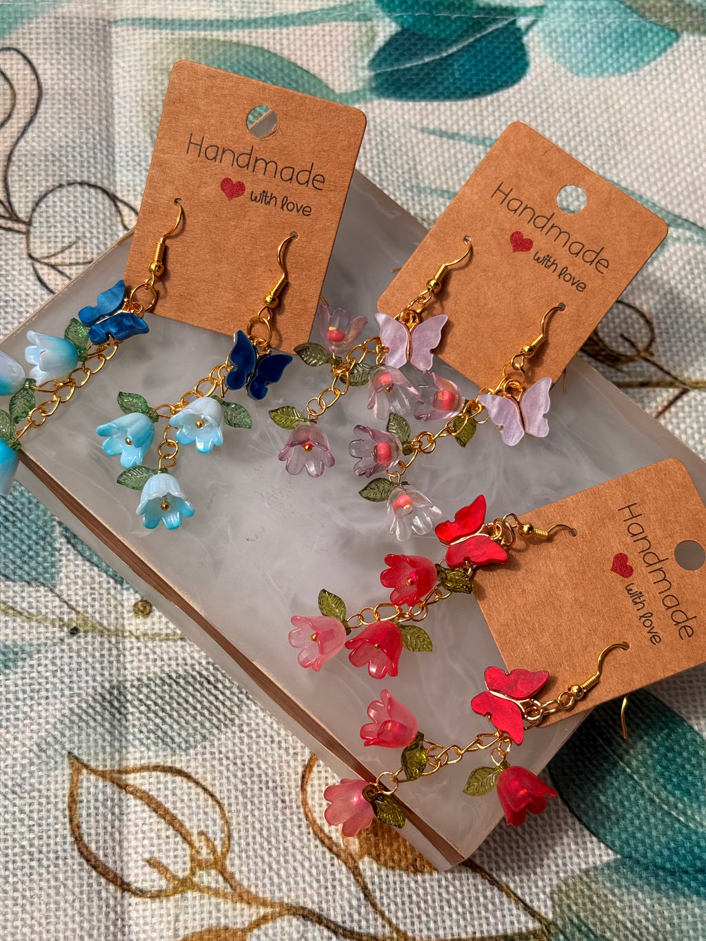 "Spring and Summer" Collection - Butterfly Earrings