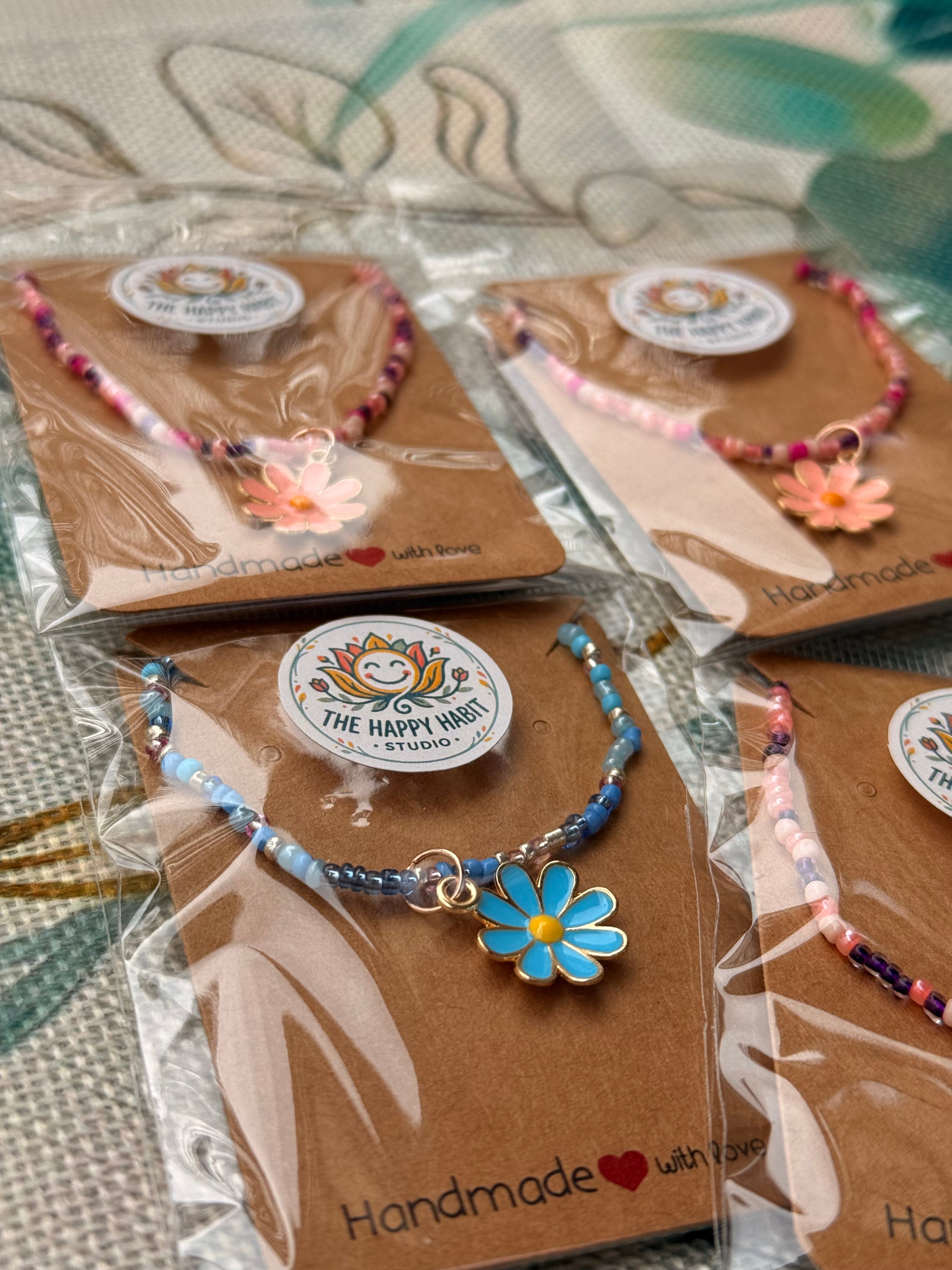 Flower Pendant Neklace