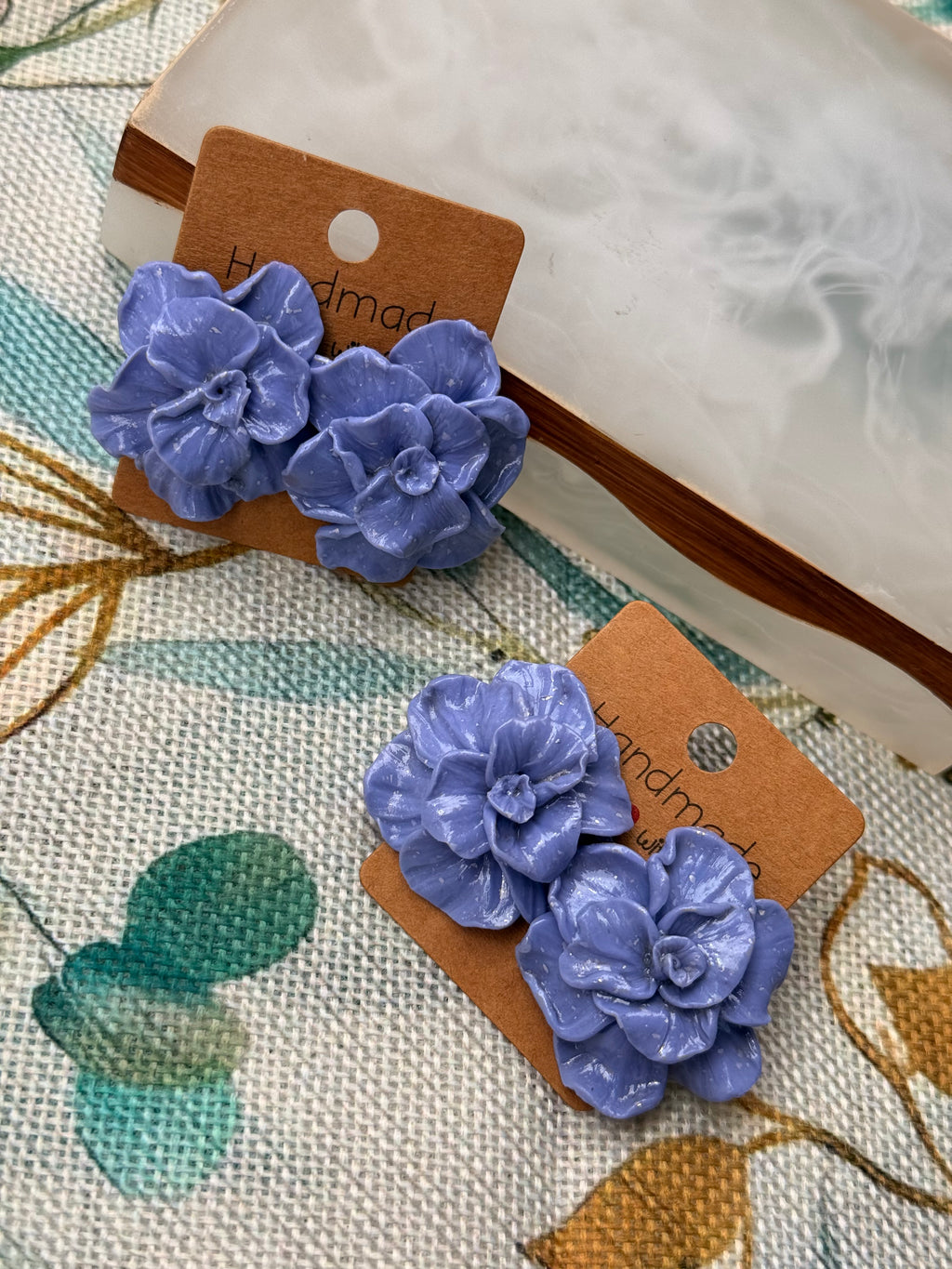 "Lily" Flower Studs