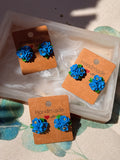 "Alice" - Flower Studs
