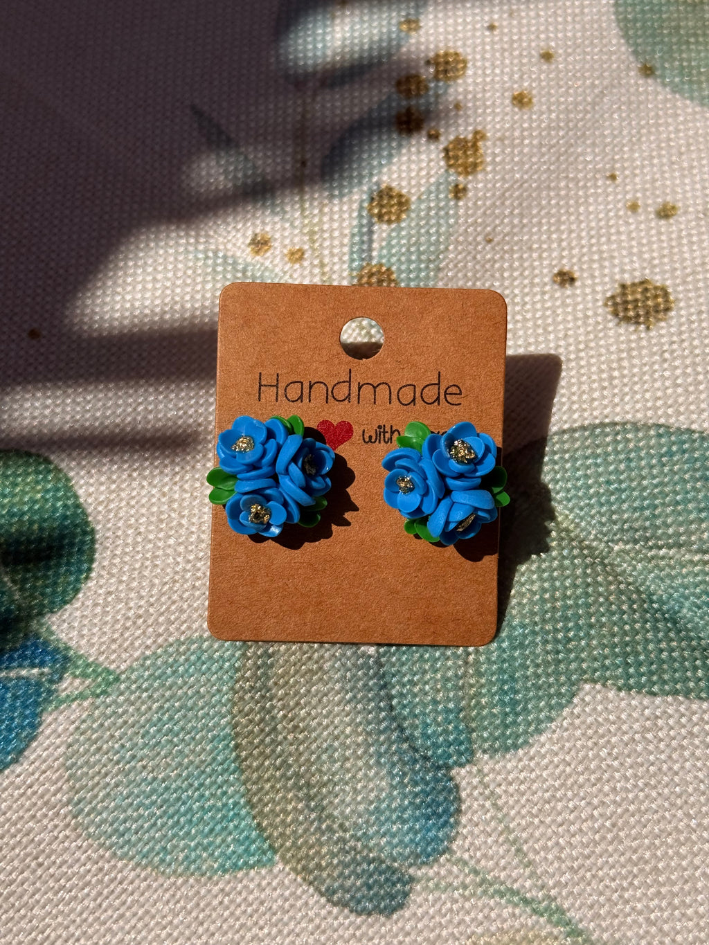 "Alice" - Flower Studs