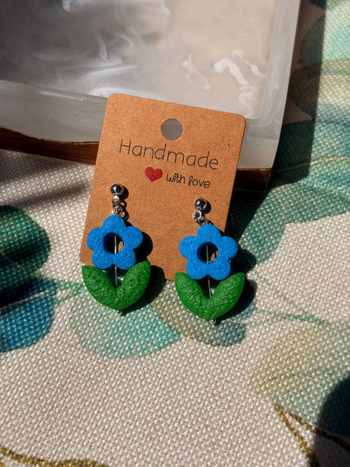 "Alice" - Flower Dangles