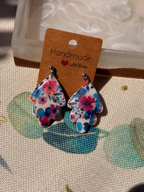 "April" - Water Transfer Dangle