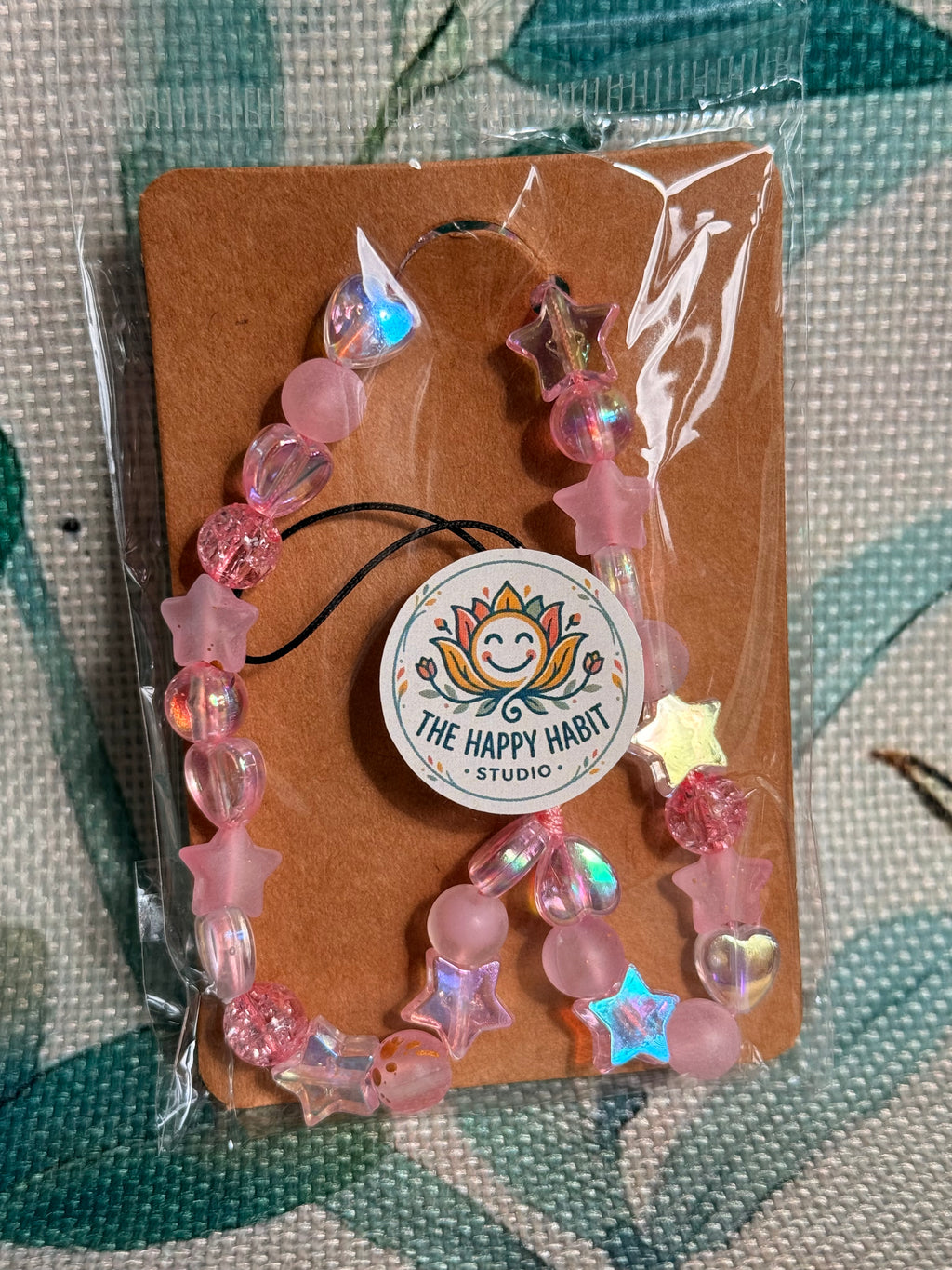 Pink phone Charms