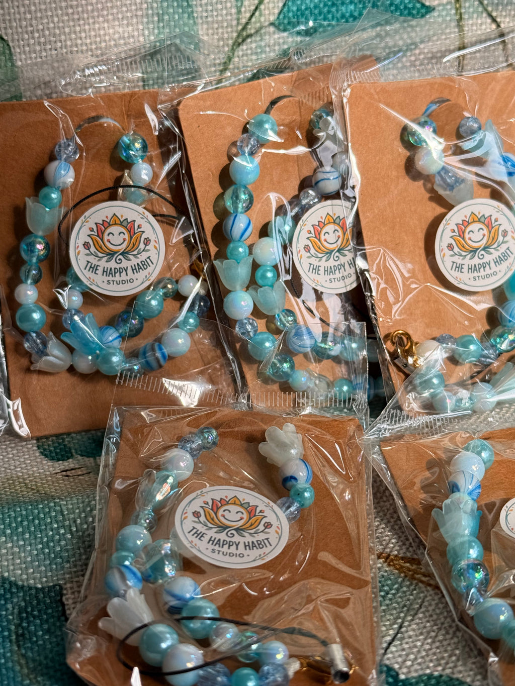 Blue Phone Charm (small)