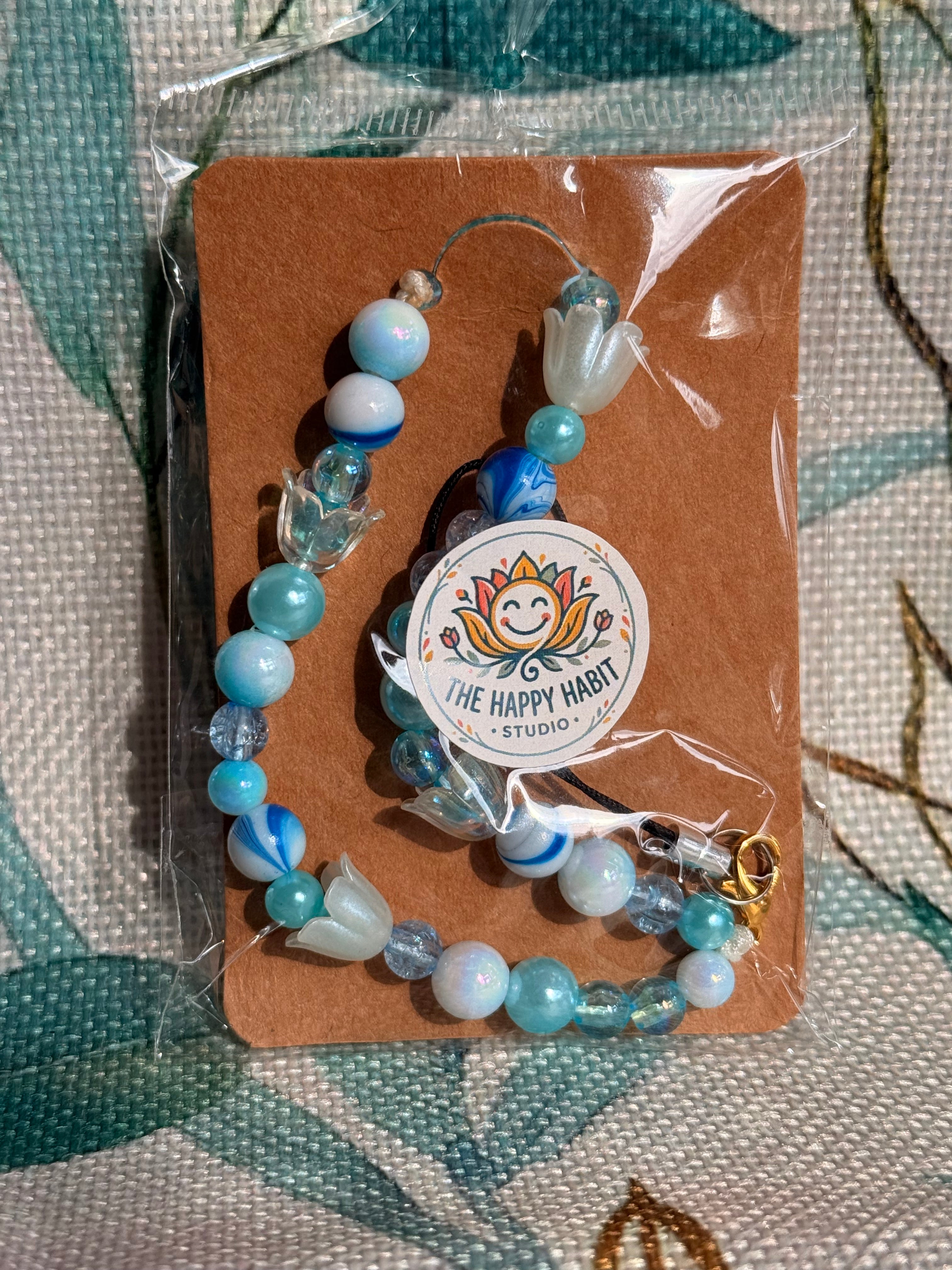 Blue Phone Charm (small)