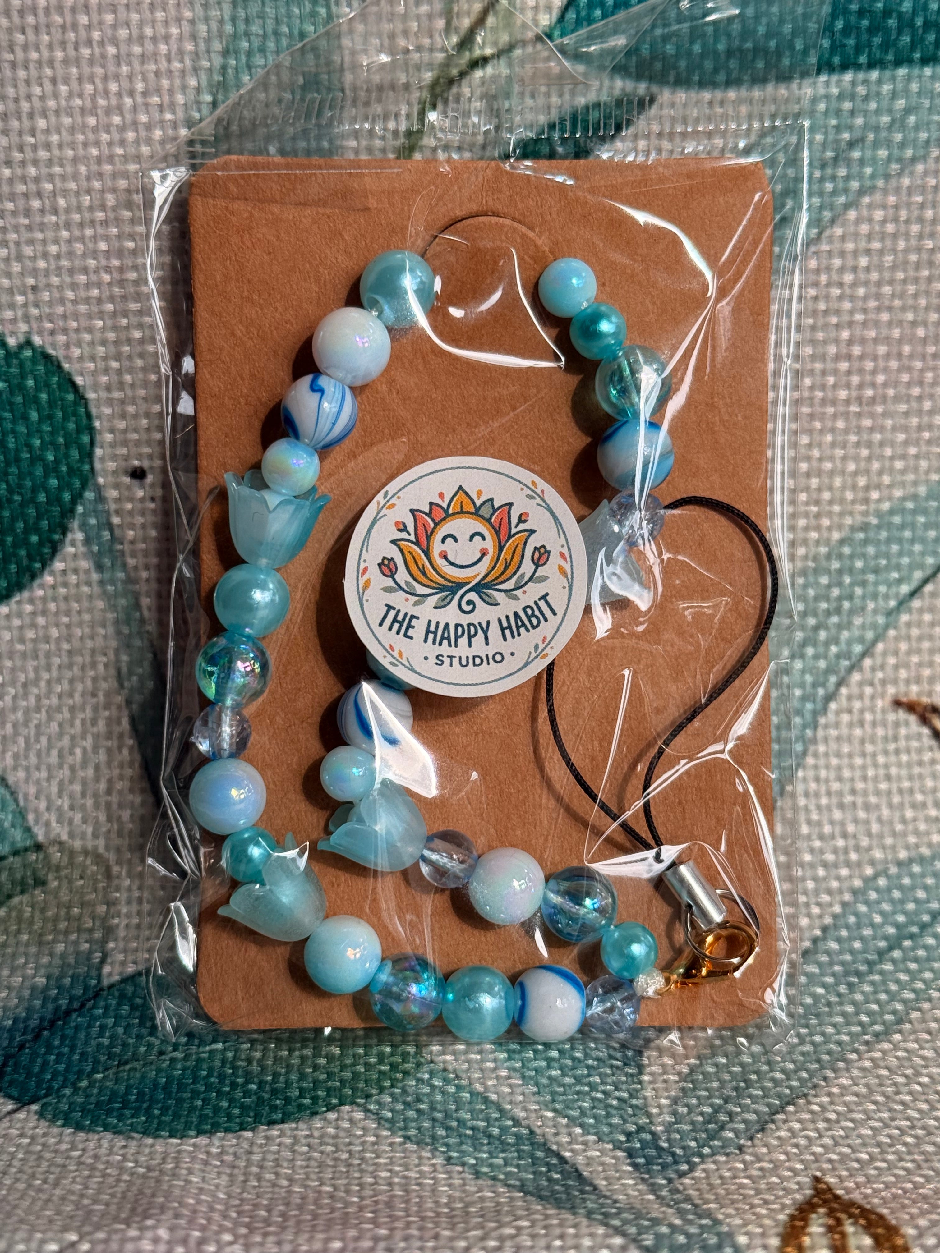 Blue Phone Charm (small)
