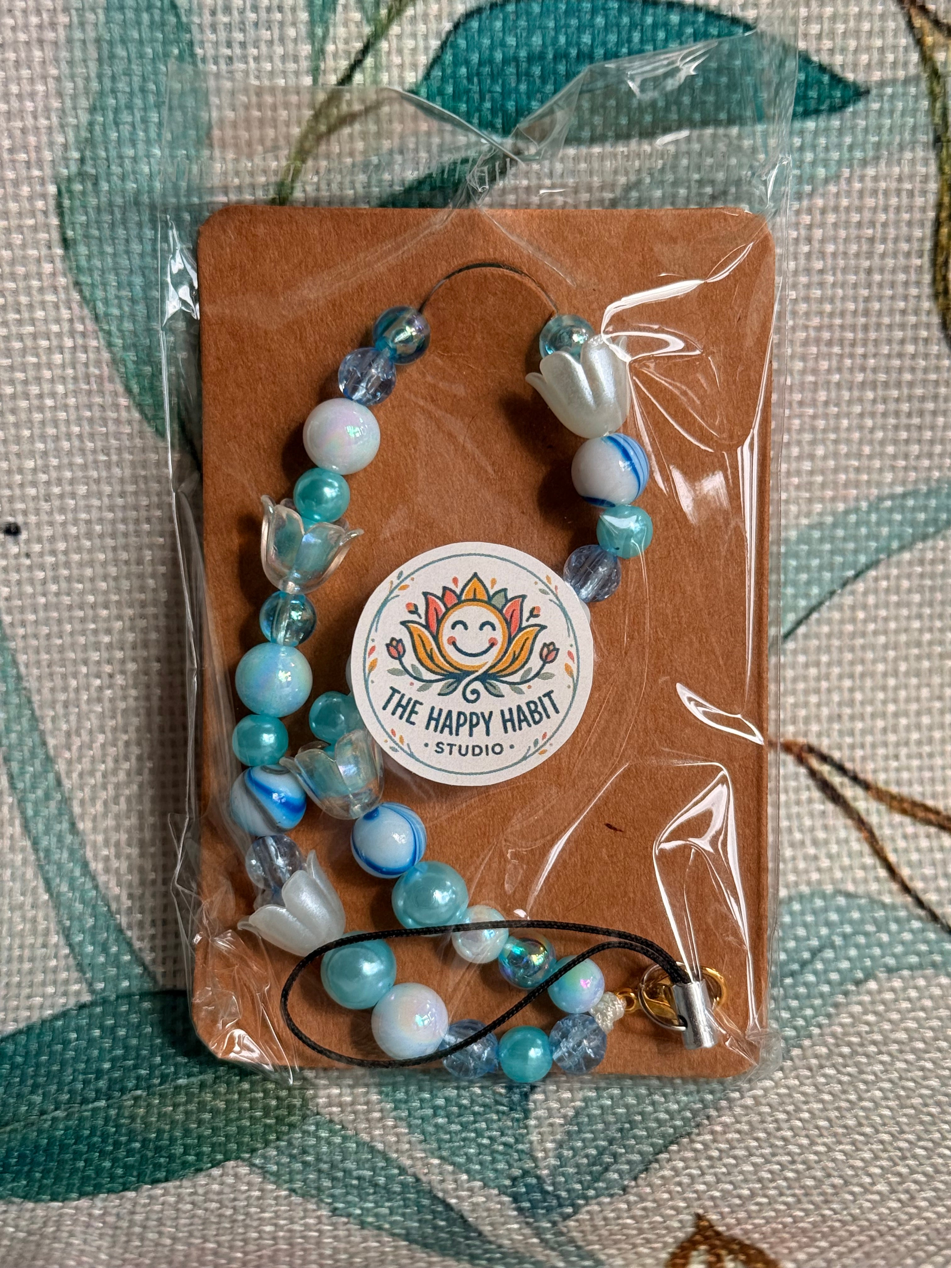 Blue Phone Charm (small)