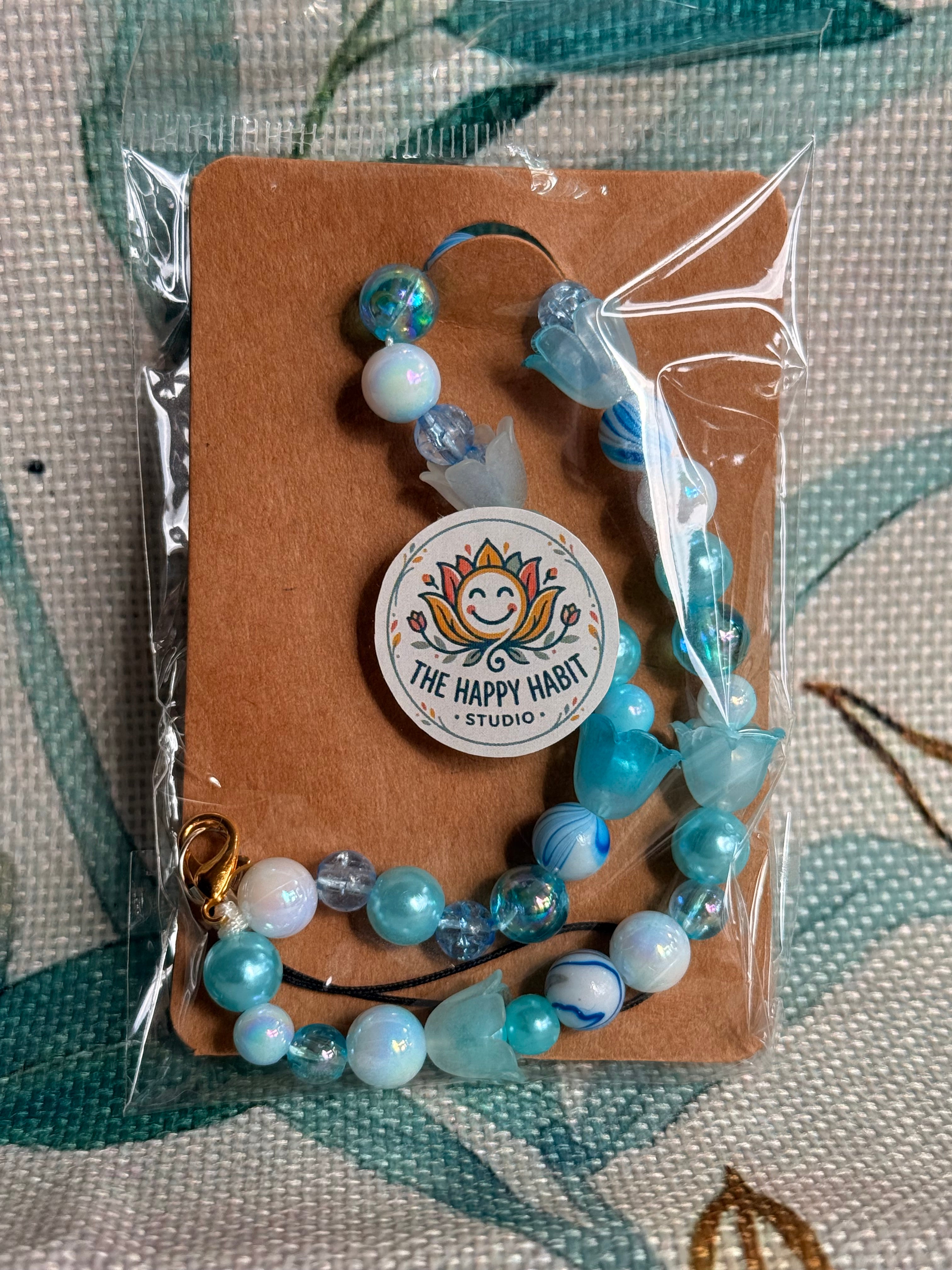 Blue Phone Charm (small)