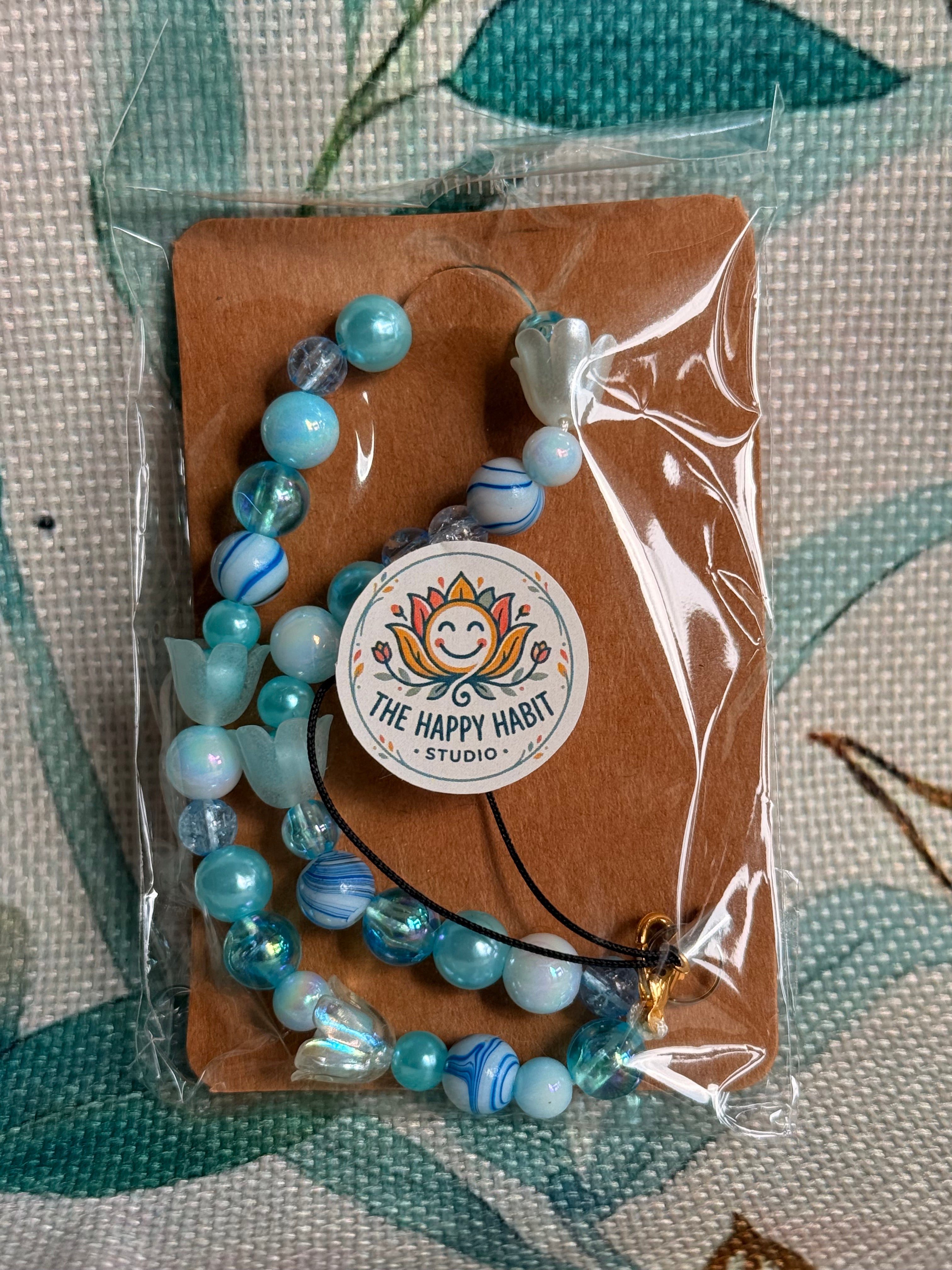 Blue Phone Charm (small)