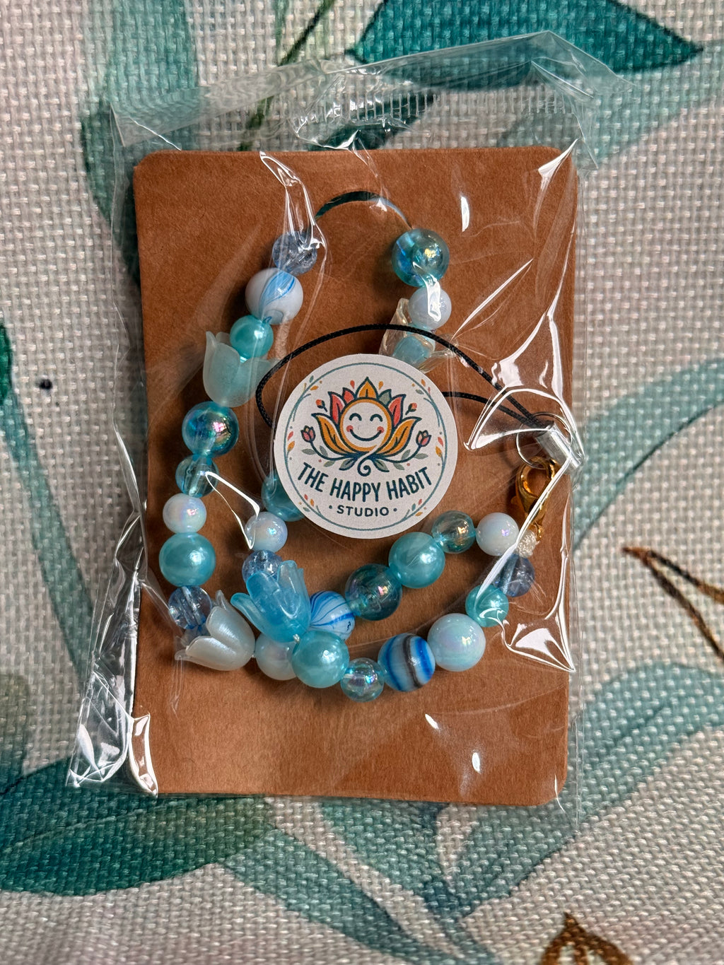 Blue Phone Charm (small)