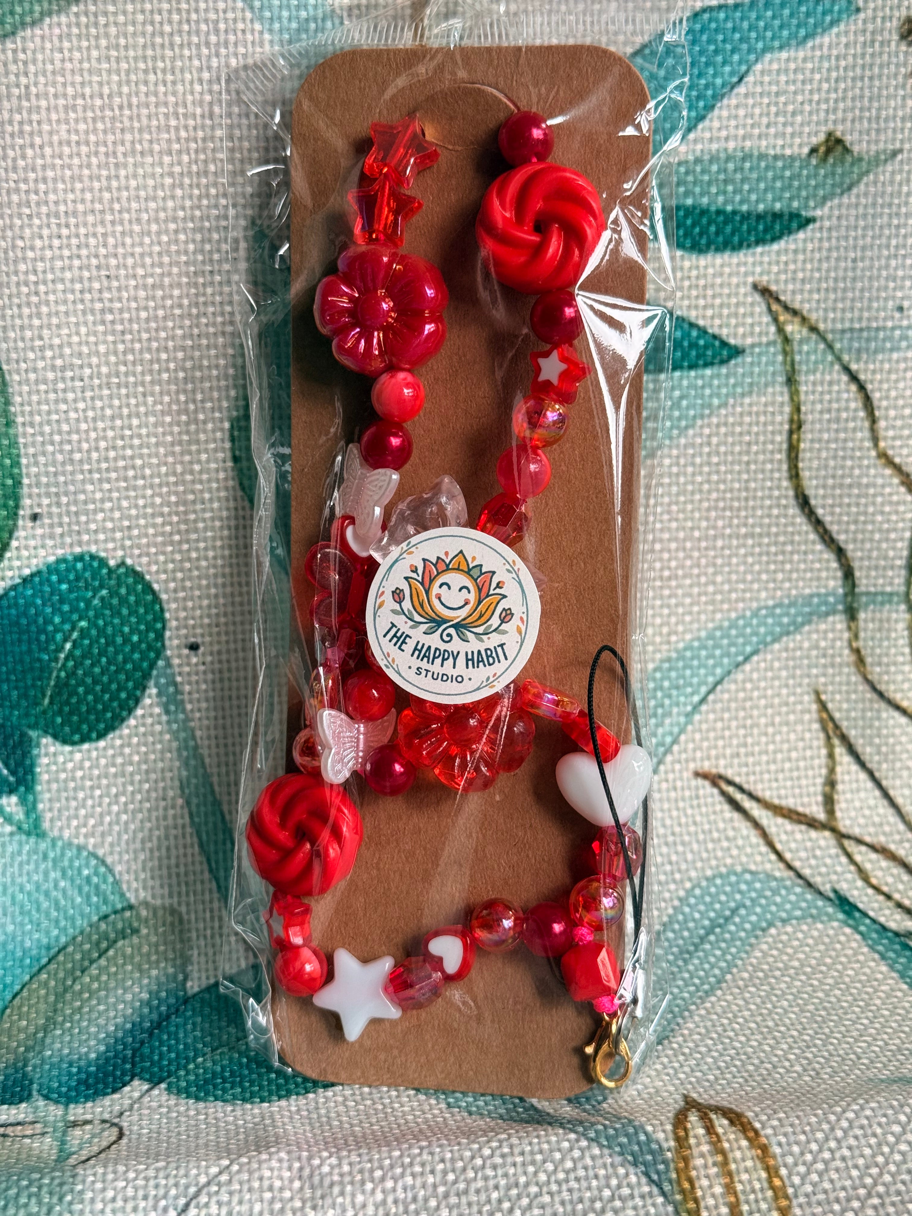 Red Phone Charm