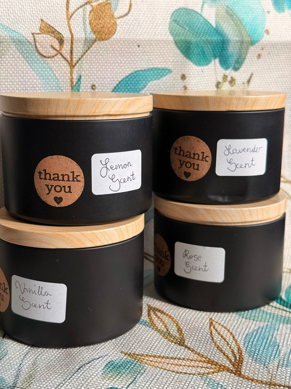 Assorted Large Soy Bean wax Candles