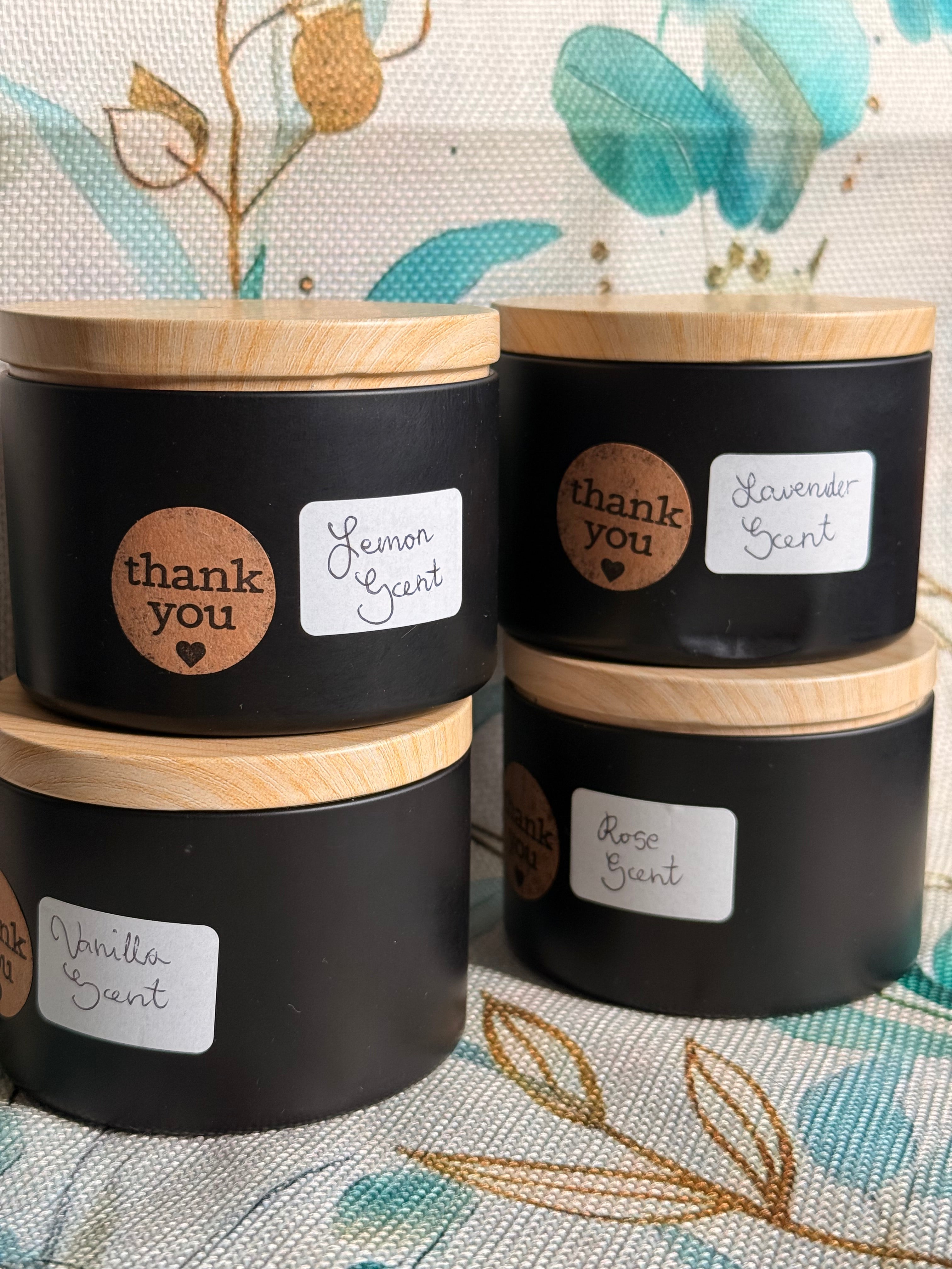 Assorted Large Soy Bean wax Candles