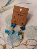 "Spring and Summer" Collection - Butterfly and Flower Dangles