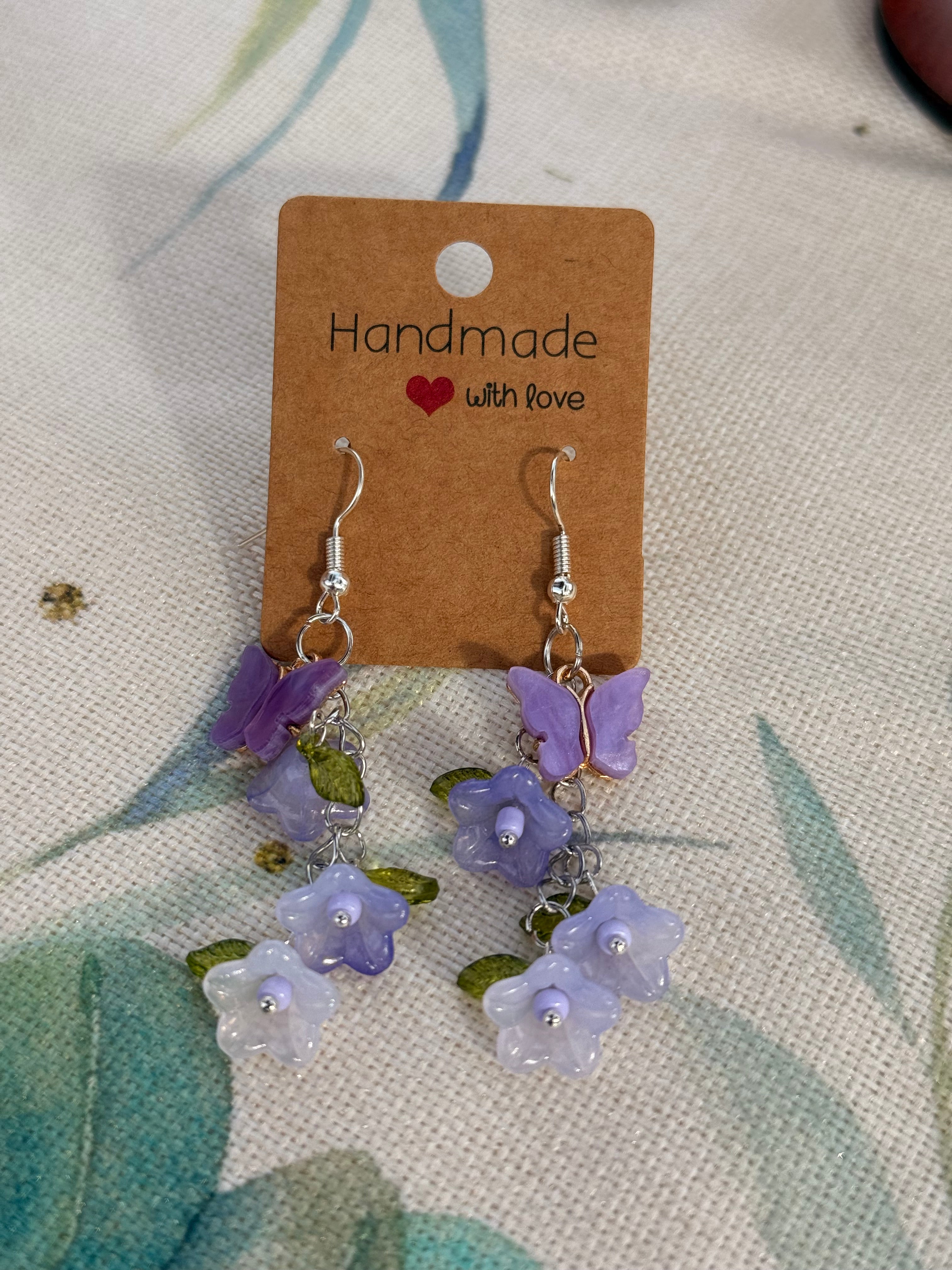 "Spring and Summer" Collection - Butterfly Earrings