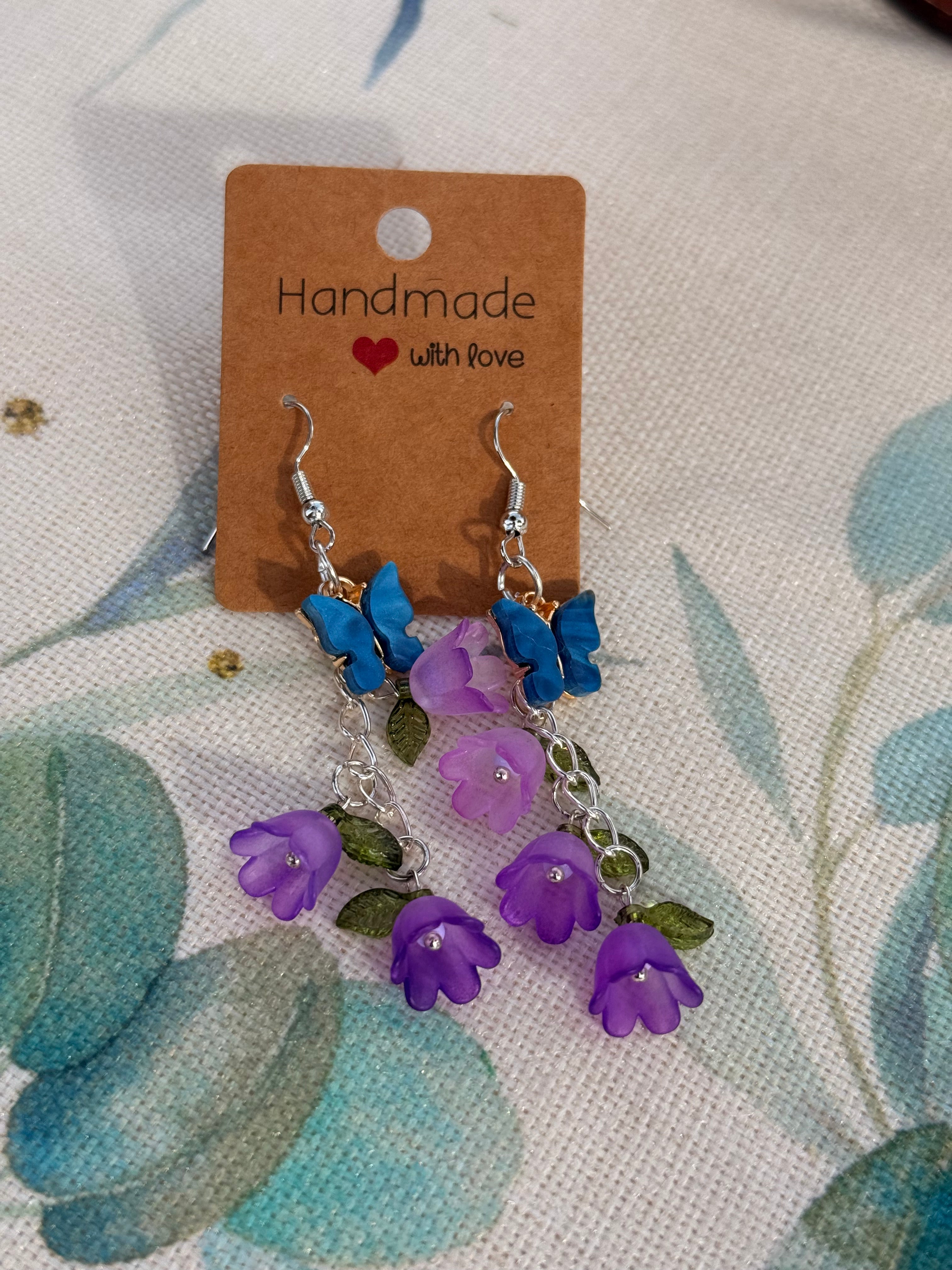 "Spring and Summer" Collection - Butterfly Earrings