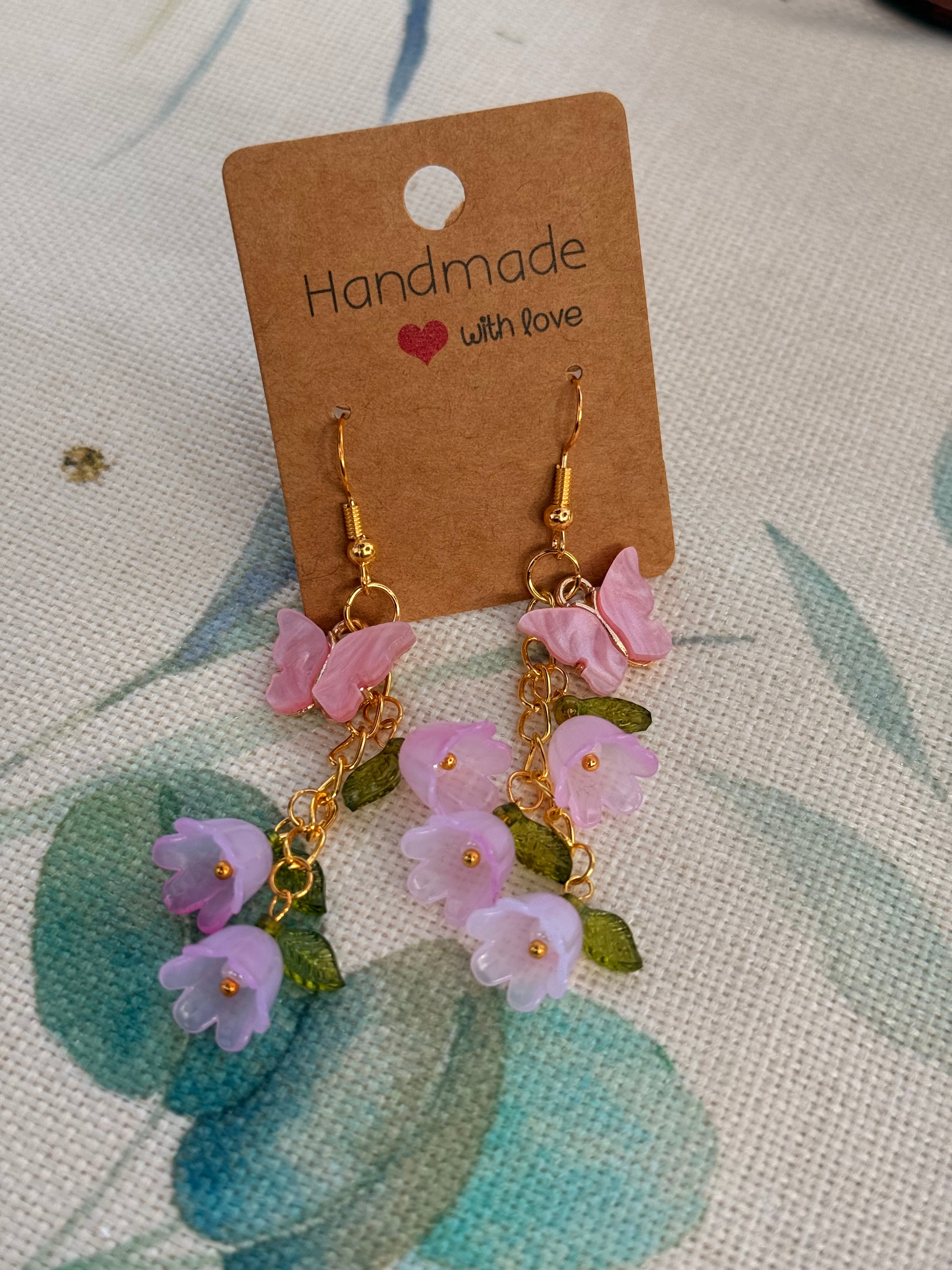 "Spring and Summer" Collection - Butterfly Earrings
