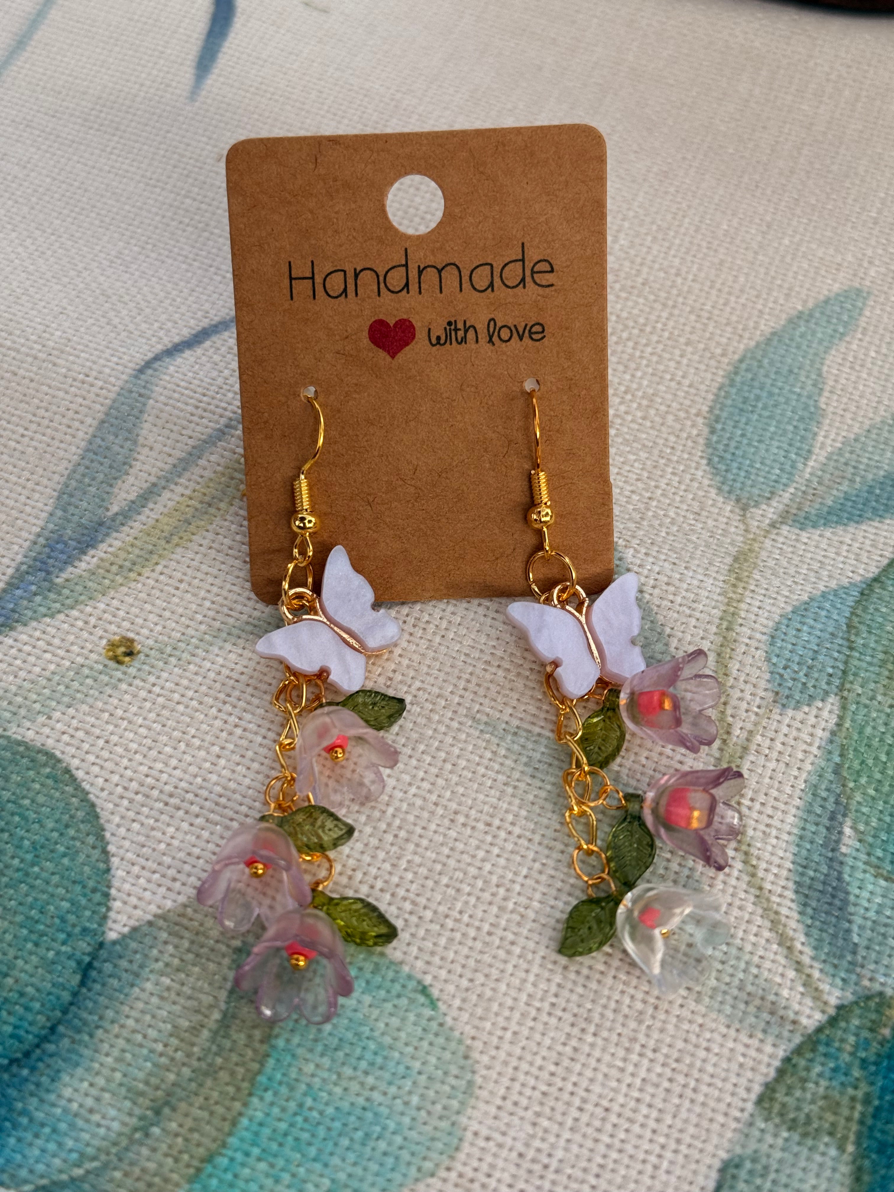 "Spring and Summer" Collection - Butterfly Earrings