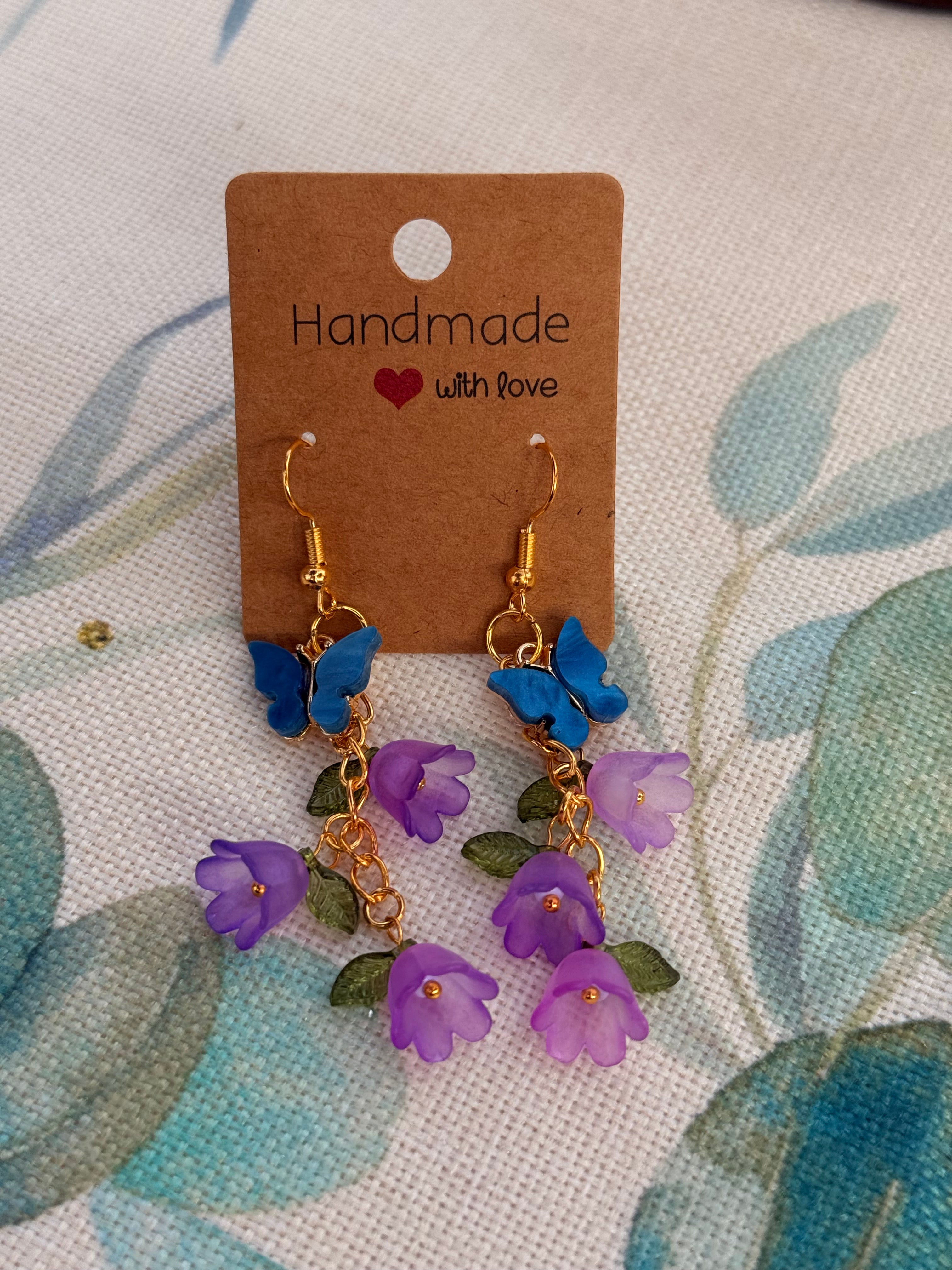"Spring and Summer" Collection - Butterfly Earrings